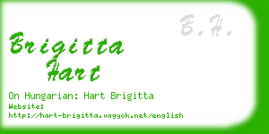 brigitta hart business card